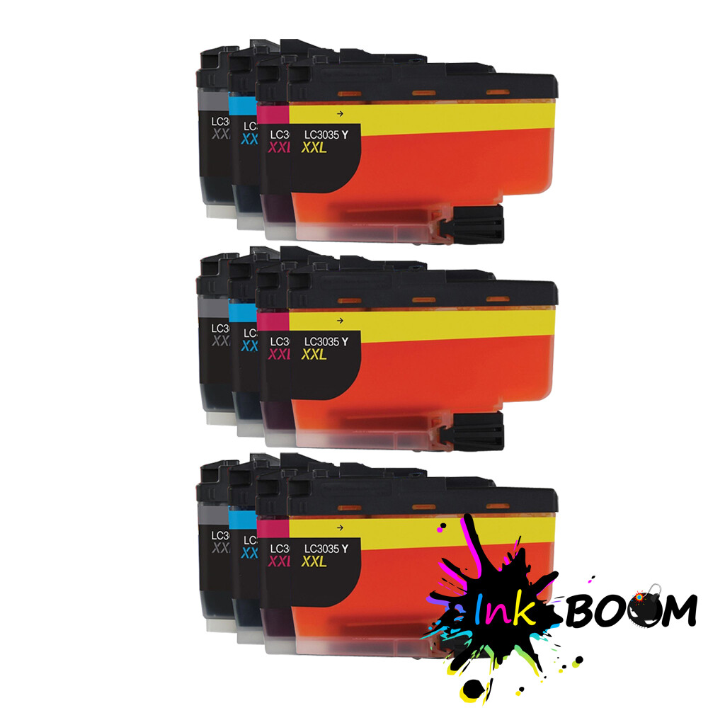 12 Ink Cartridge fits Brother LC3035 LC3035XXL MFC-J995DW XL MFC-J805DW XL