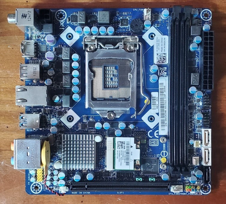 06G6JW MS-7704 DELL Alienware X51 R1 LGA1150 DDR3 Motherboard I7 I5 I3 Mitx