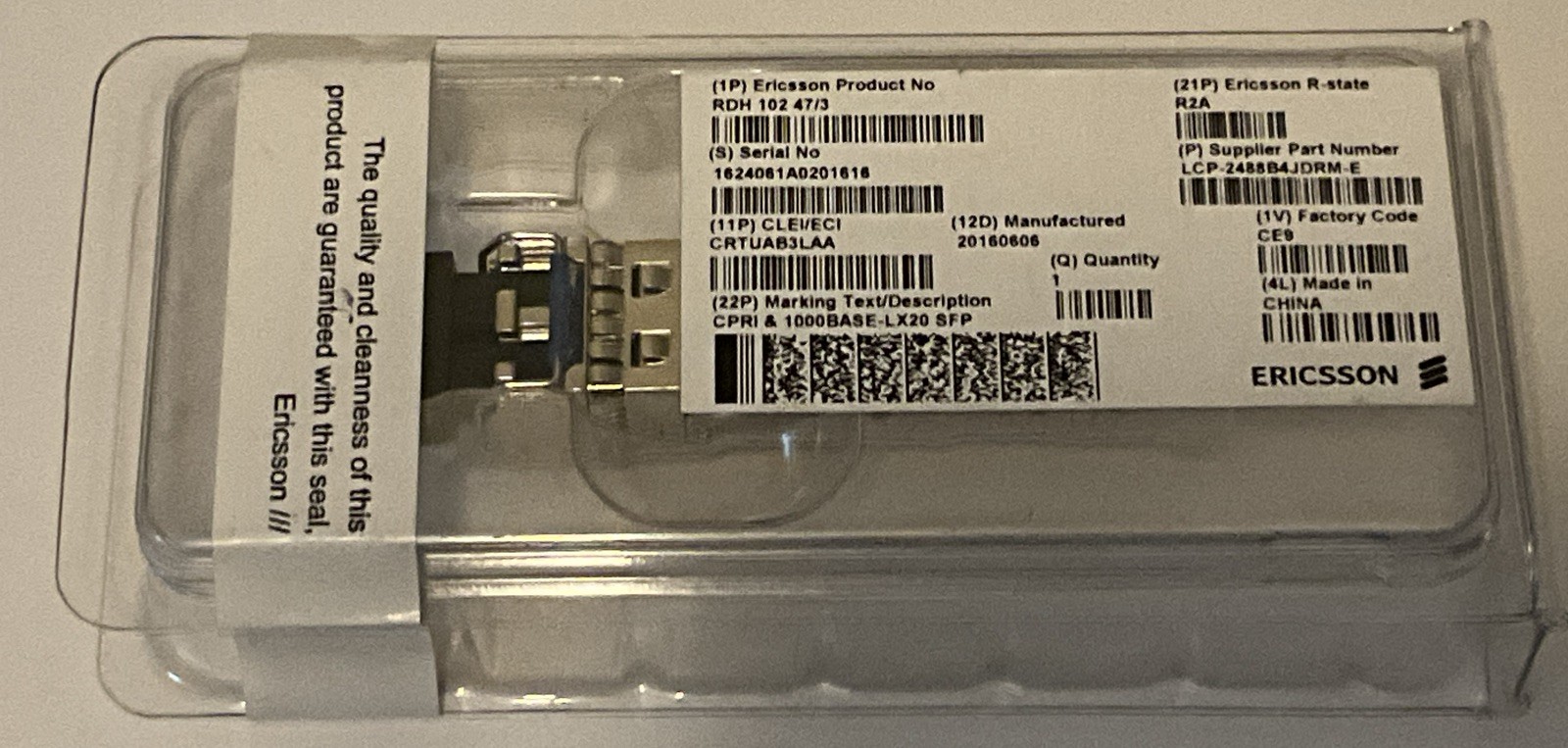 Ericsson - RDH-102 47/3
