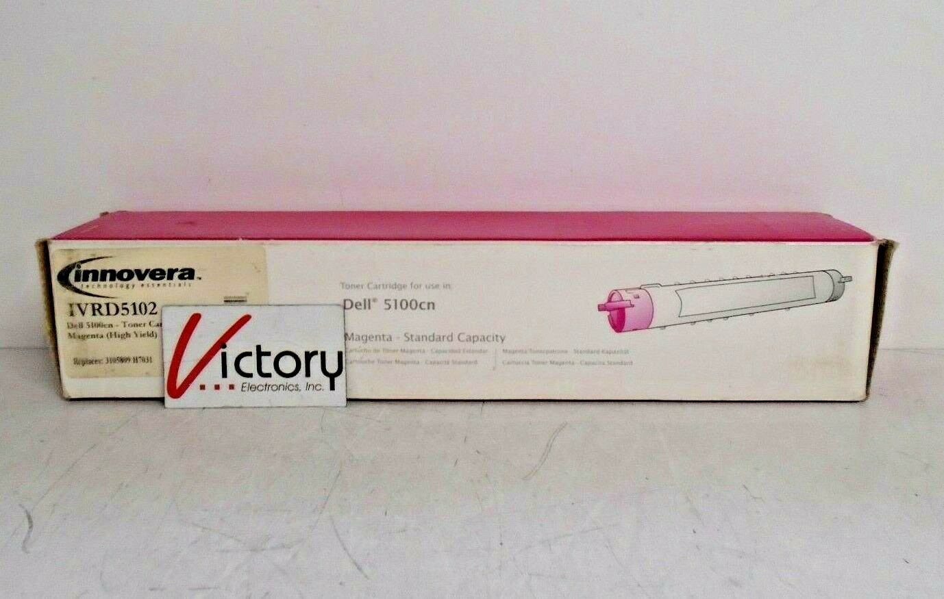 NIOB Innovera Toner Cartridge For Dell 5100cn | IVRD5102 | Magenta (High Yield) 