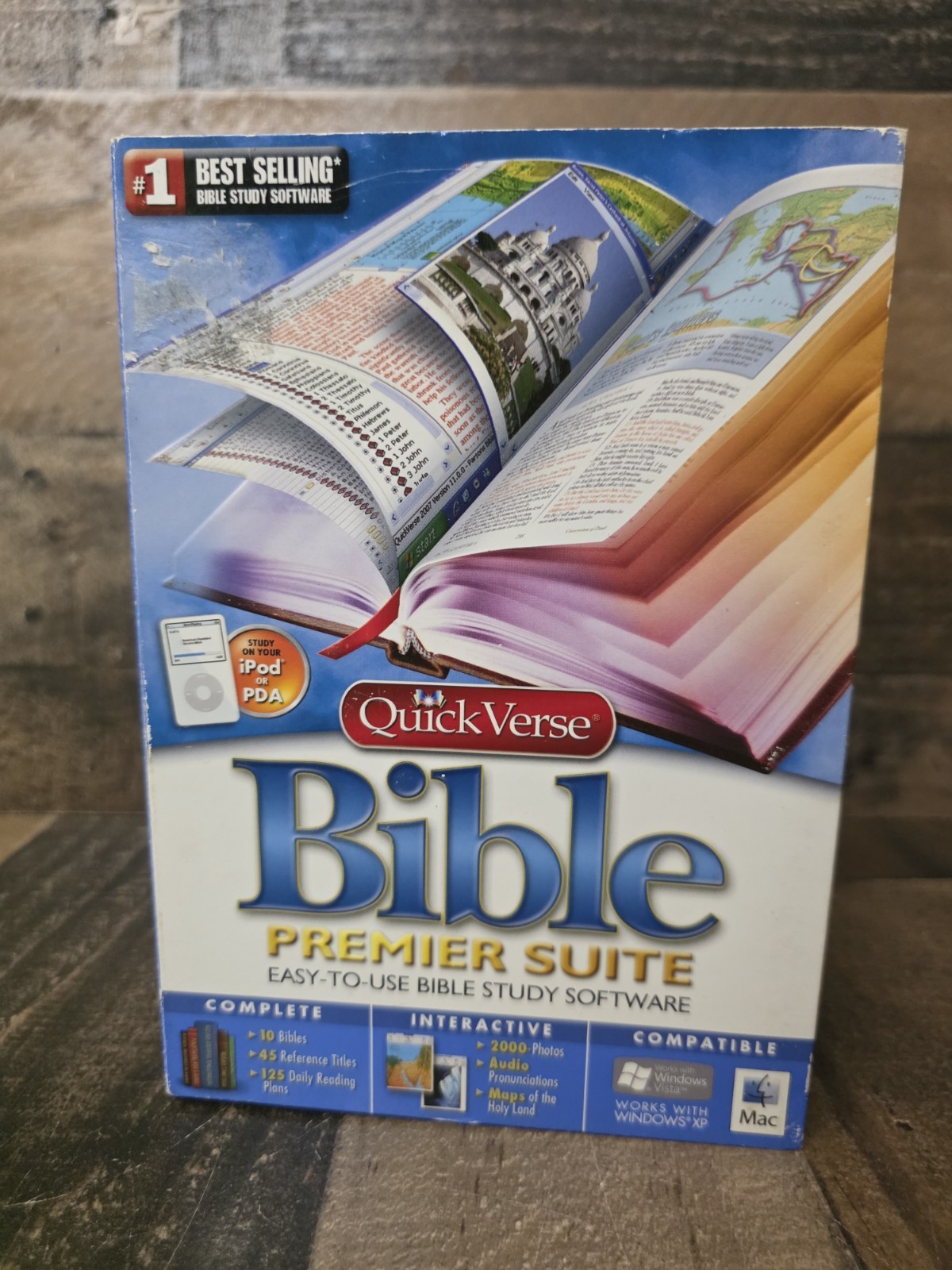 QuickVerse Bible Premier Suite Software PC MAC DVD MP3 IPOD Palm Itunes Audio