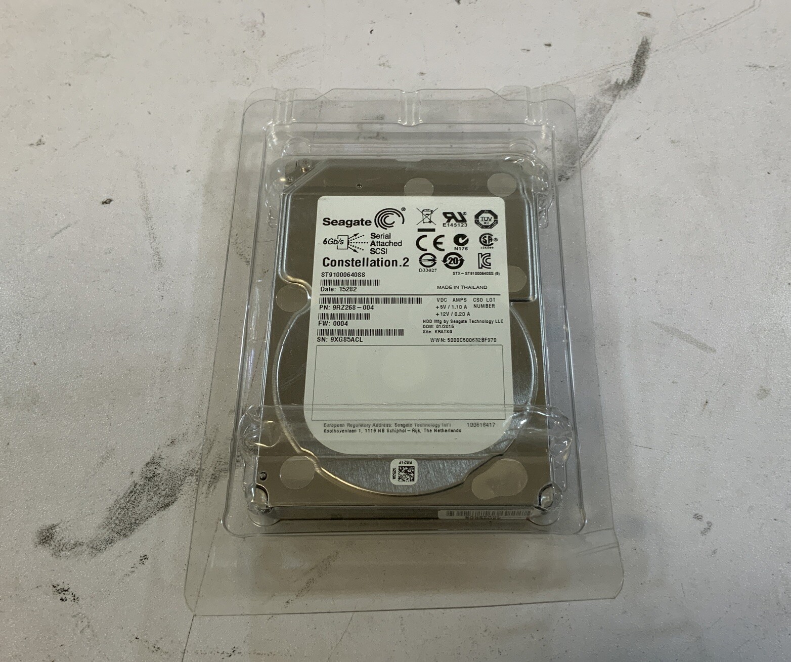 Seagate Constellation .2 ST91000640SS Hard Drive 1TB-C3B