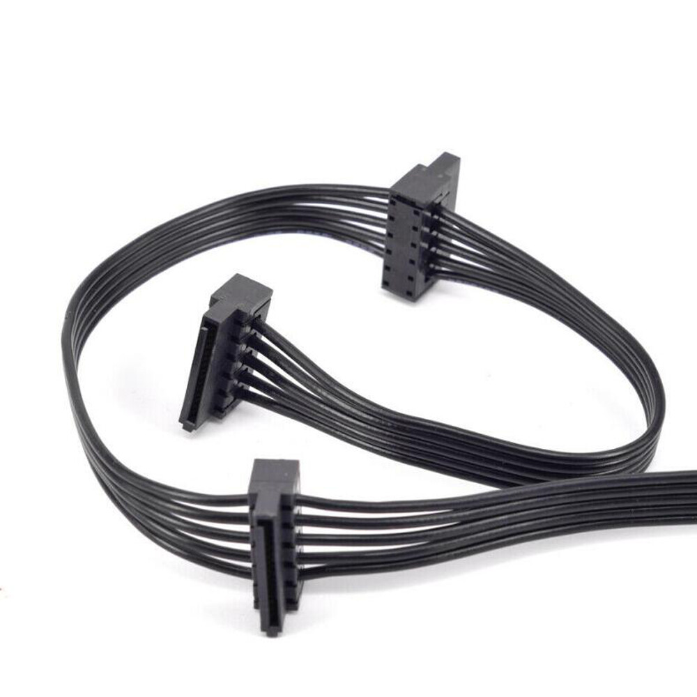 For Cooler Master G750M G650M G550M 5Pin to 3 SATA Power supply Cable Modular US