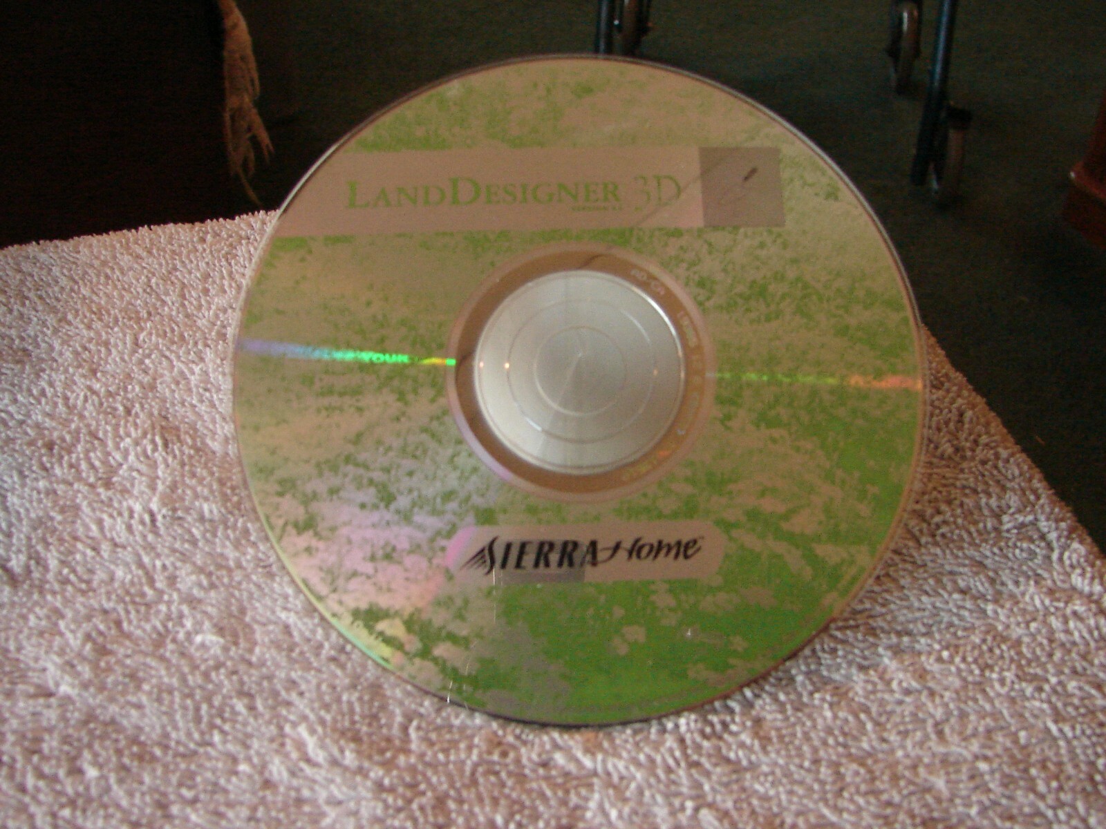 Land Designer 3D Version 4.5  PC CD ROM, 1997 Sierra Home White Flower Farm