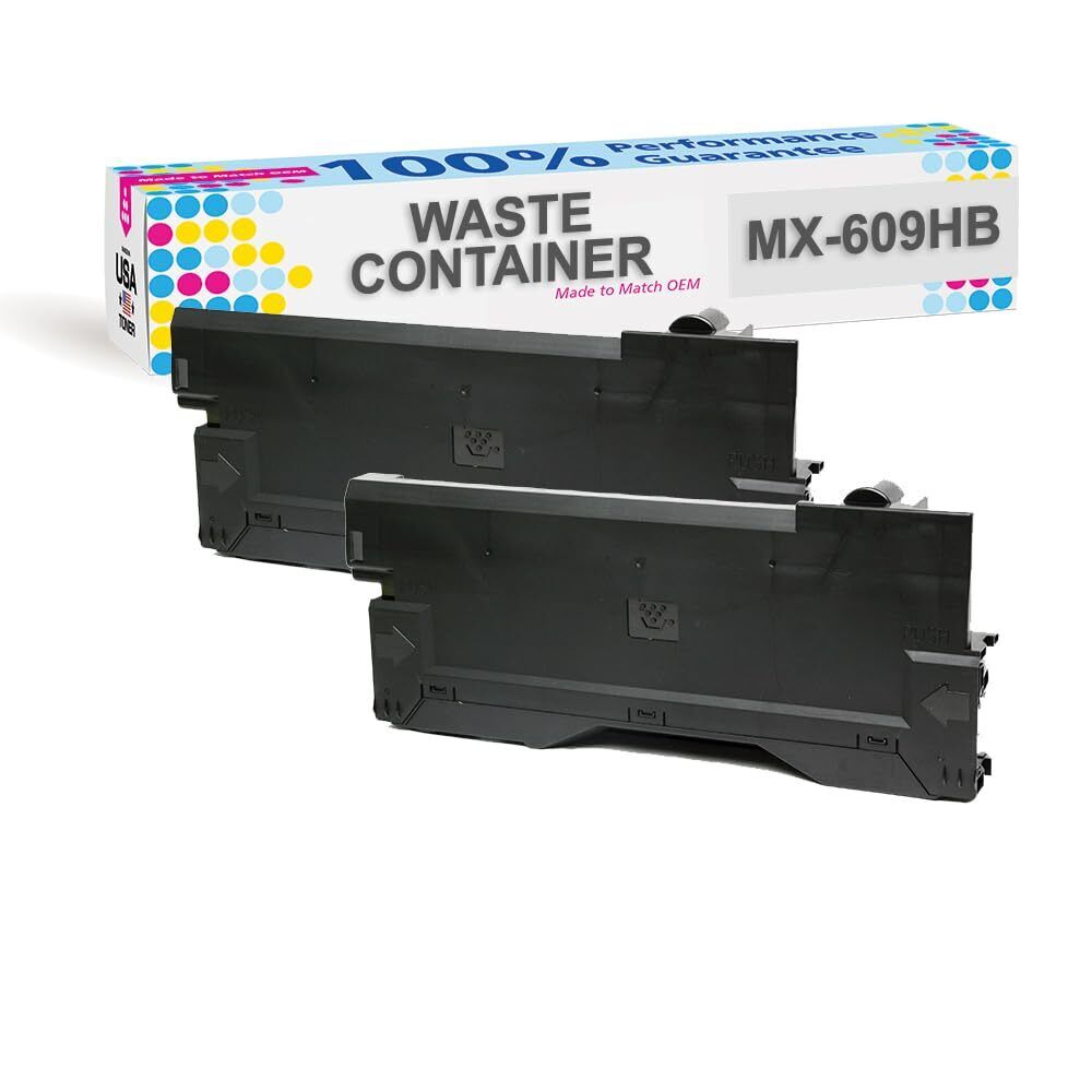 Compatible Waste Container for Sharp MX-609HB, MX609HB, MX-M2630, MX-M3050, M...