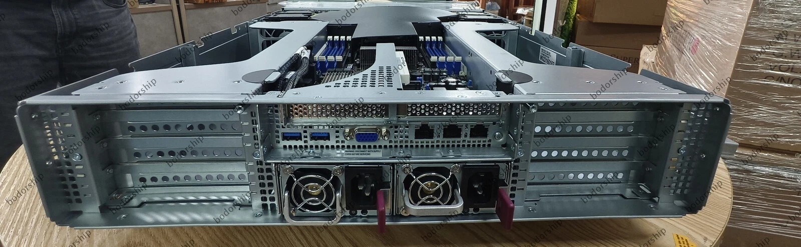 ASUS ESC4000 G4 Server 8X3.5"With 2x Intel Xeon Gold 6152 CPU， 256GB RAM，2x1600W