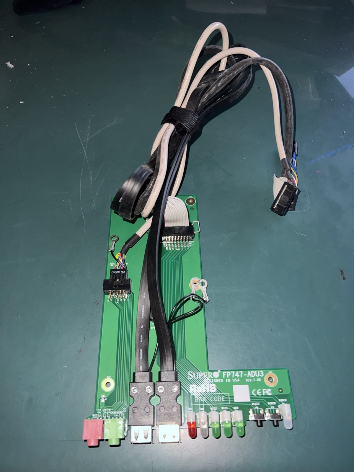 Supermicro FP747-ADU3 Board w/ Cables