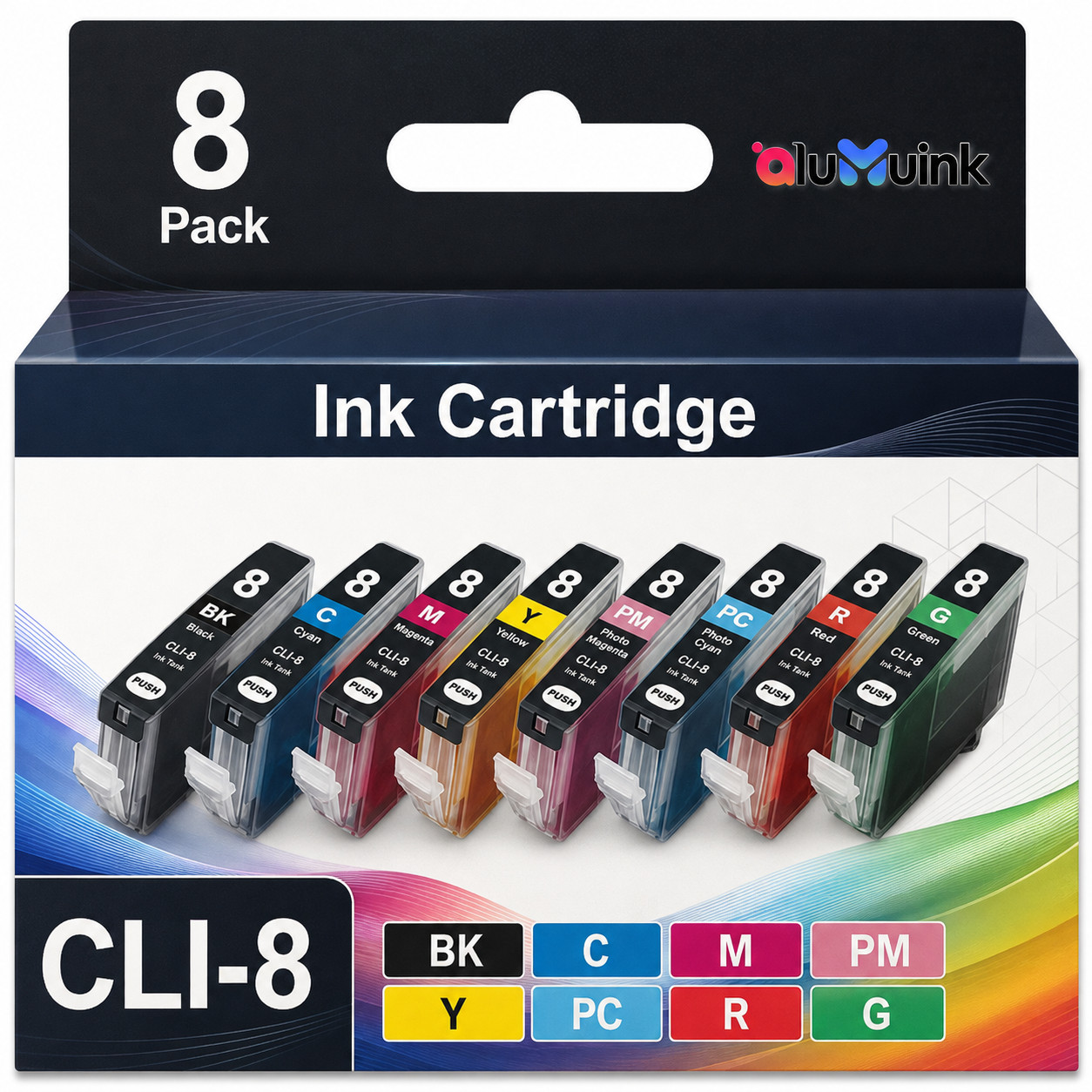 CLI-8 Ink Cartridge Replacement for Pro9000 Pro9000 Mark II Pro9000 Pro 9000