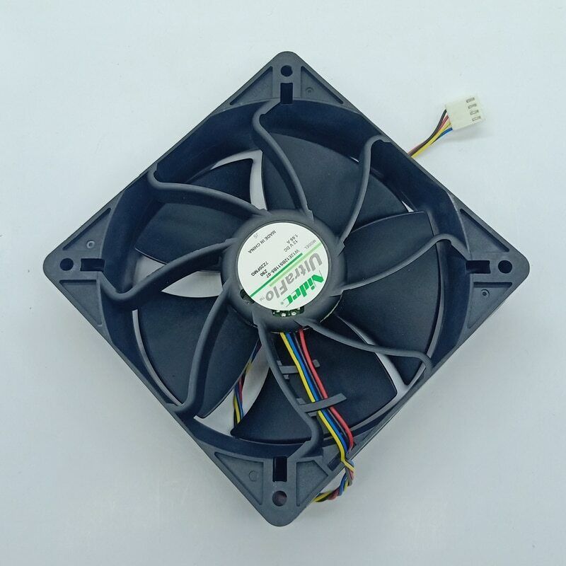 1X W12E12BS11B5-07 12V 1.65A 4-Pin 6000RPM 120mm 12cm PWM High Speed Cooling Fan