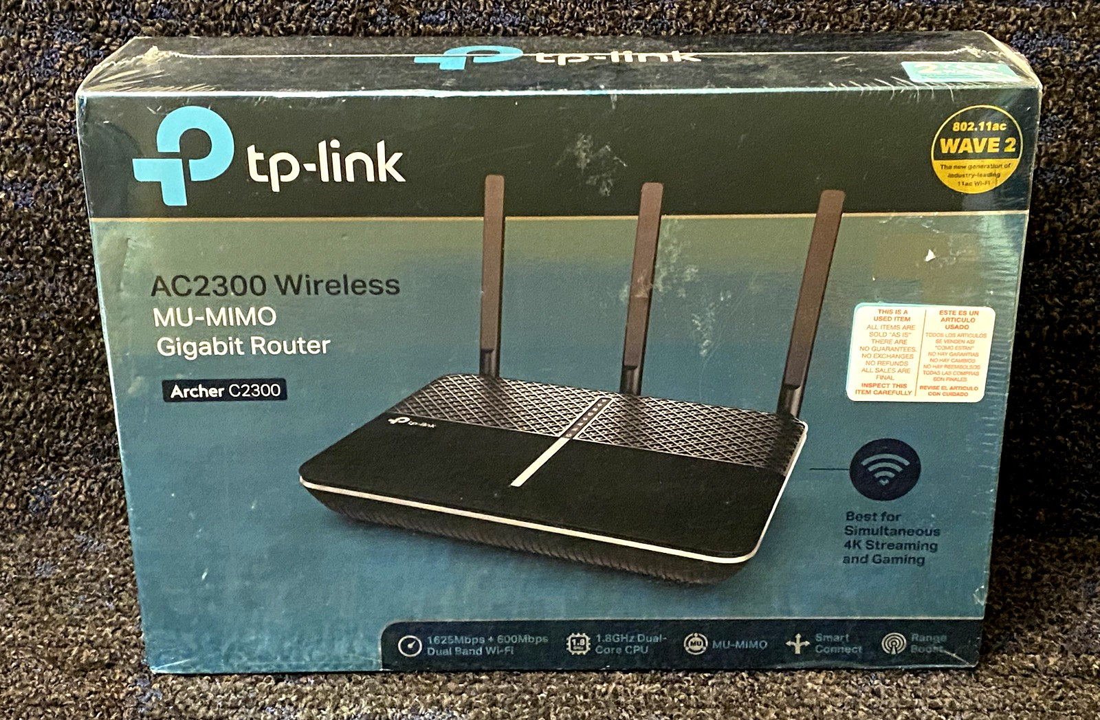 NEW TP-Link AC2300 Wireless WiFi Router | Powerful 1.8GHz Dual-Core 64-Bit CPU