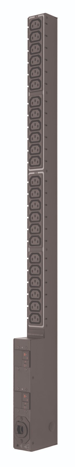 Sentry basic rack PDU Unit - 24 IEC C13 outlets - CB-24V2C401-001 - 208-240V