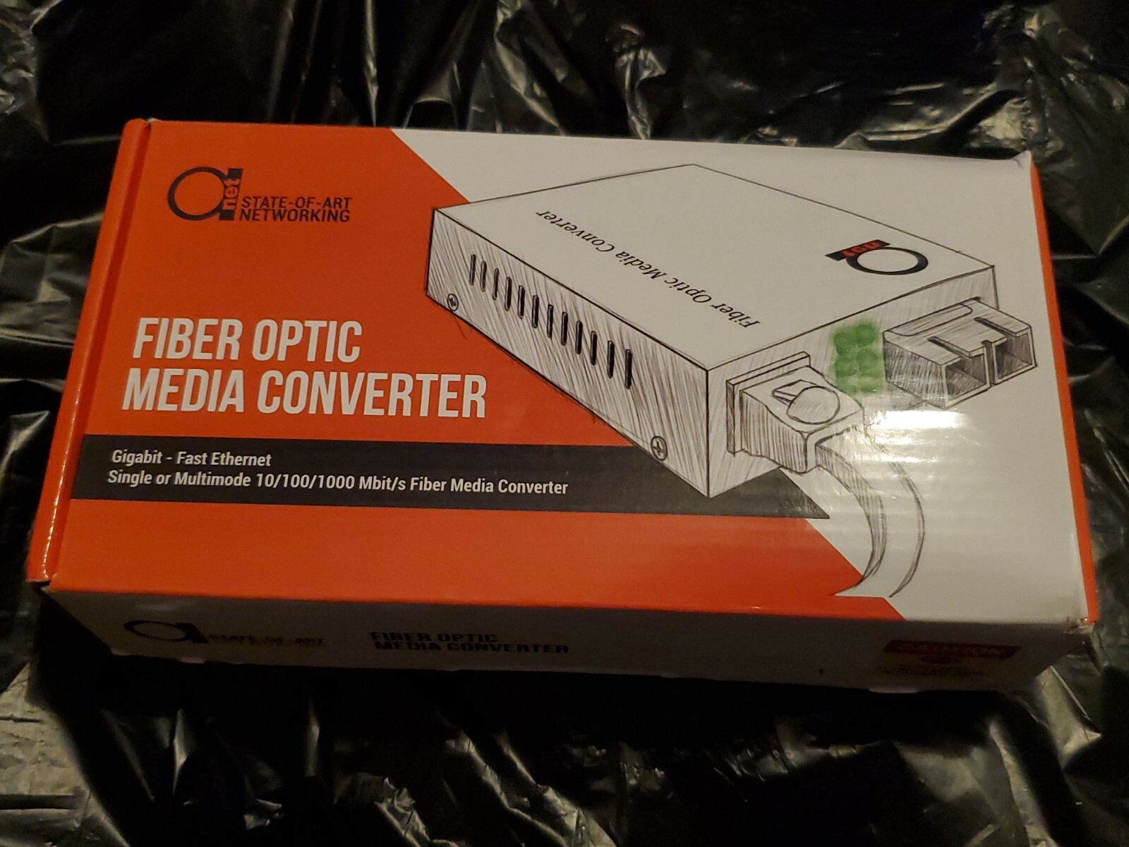 ADnet Gigabit Fiber Optic Media Converter ONet State Of The Art Networking A6