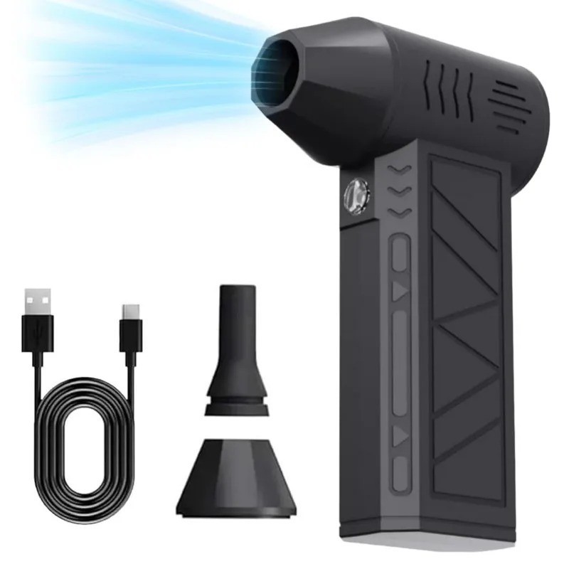 Air Duster 130000RPM 52m/s Mini Jet Turbo Fan Electric Air Blower Duster Cleaner