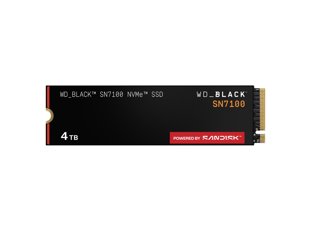 WD_BLACK SN7100 M.2 2280 4TB PCI-Express 4.0 x4 TLC 3D NAND Internal Solid State