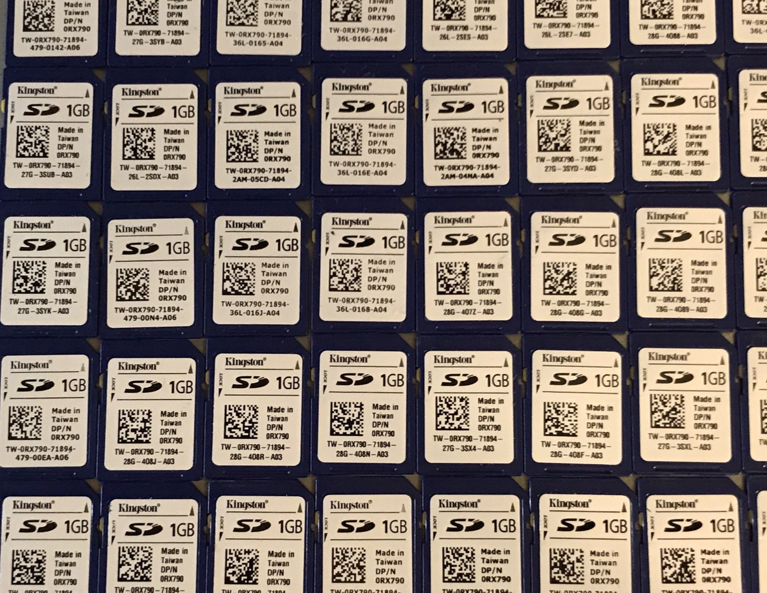 Kingston Genuine Dell 1GB RX790 Flash SD Card Memory for Dual SD module 0RX790