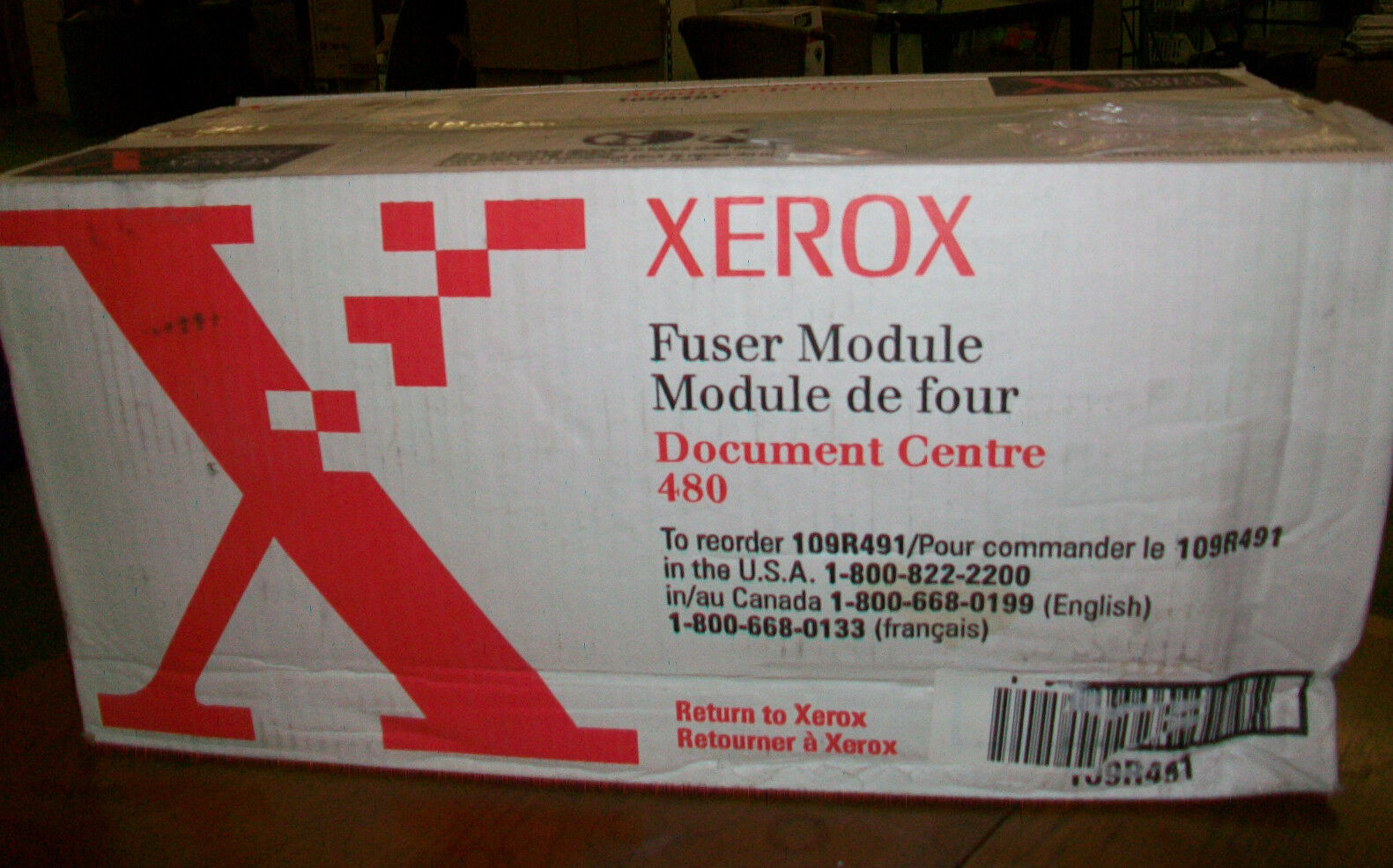 NEW SEAL GENUINE Xerox 109R491 Fuser Module Document Centre 480 Fuser 