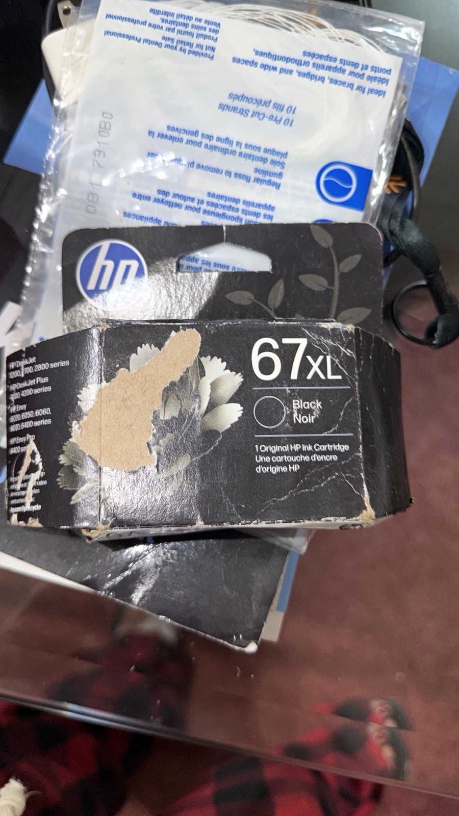 HP 67XL Genuine Original Black Inkjet Ink Cartridge for HP, MPN 3YM57A