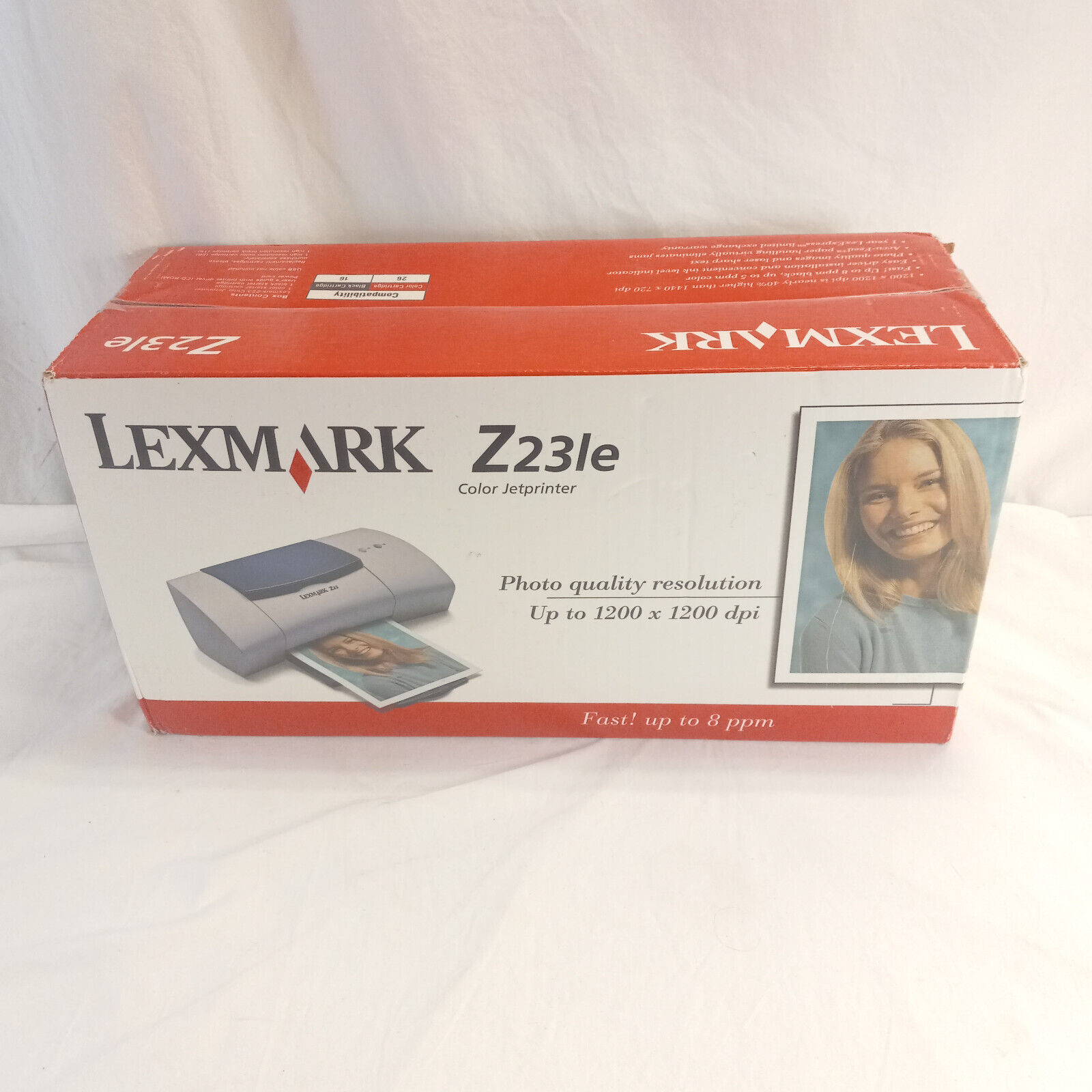 Lexmark JetPrinter Z23LE Standard Color Inkjet Printer New Sealed 