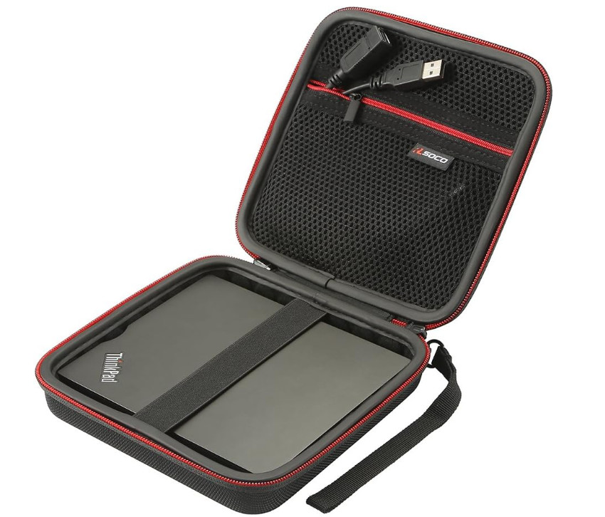 External USB CD DVD Drive Storage Case for LG, Dell, ASUS (Case Only)