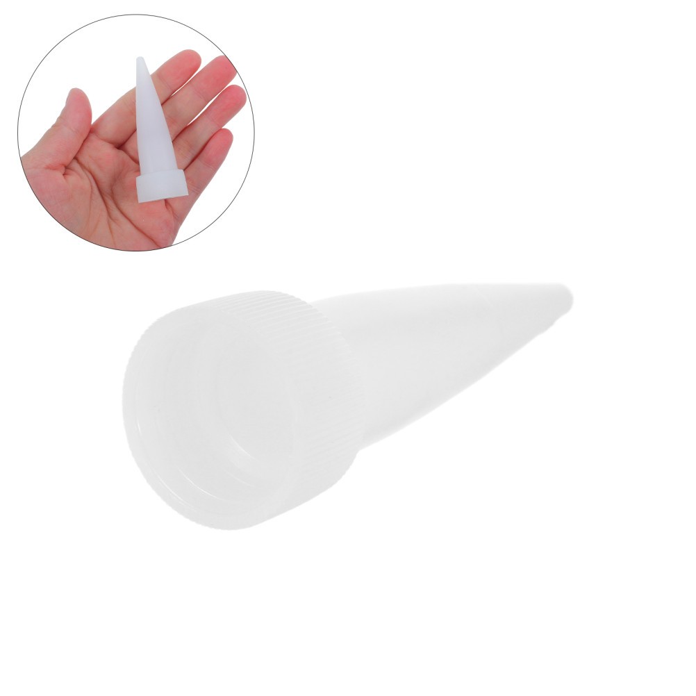 10Pcs Reusable Plastic Caulk Tube Tips for Home Precision Sealant Application