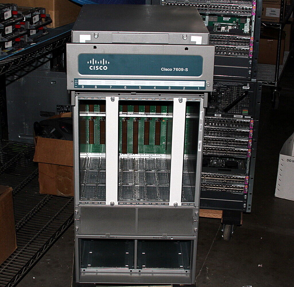 CISCO7609-S Cisco 7609-S 9 Slot Enhanced Service Provider Chassis with Fan Tray
