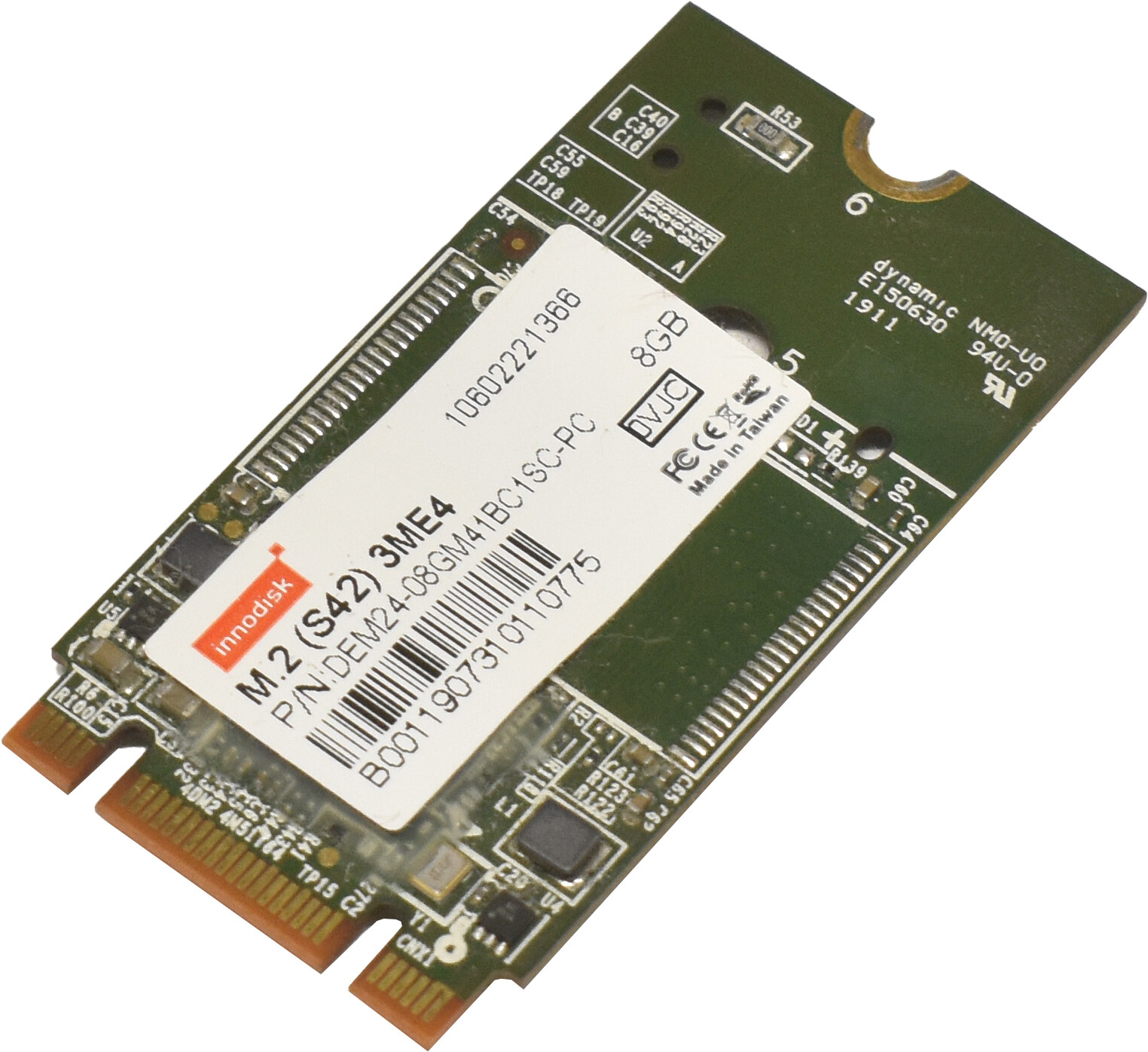 Innodisk SATA 3ME4 M.2 (S42) 8GB SSD Memory Card DEM24-08GM41BC1SC-PC