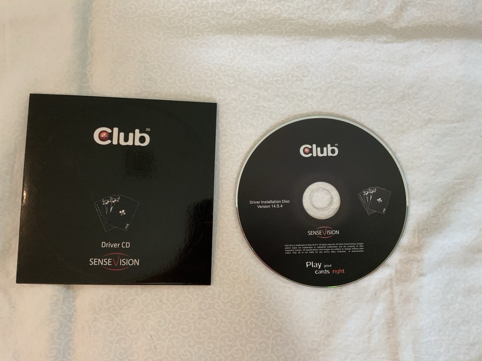 CLUB 3D Driver CD SENSEVISION