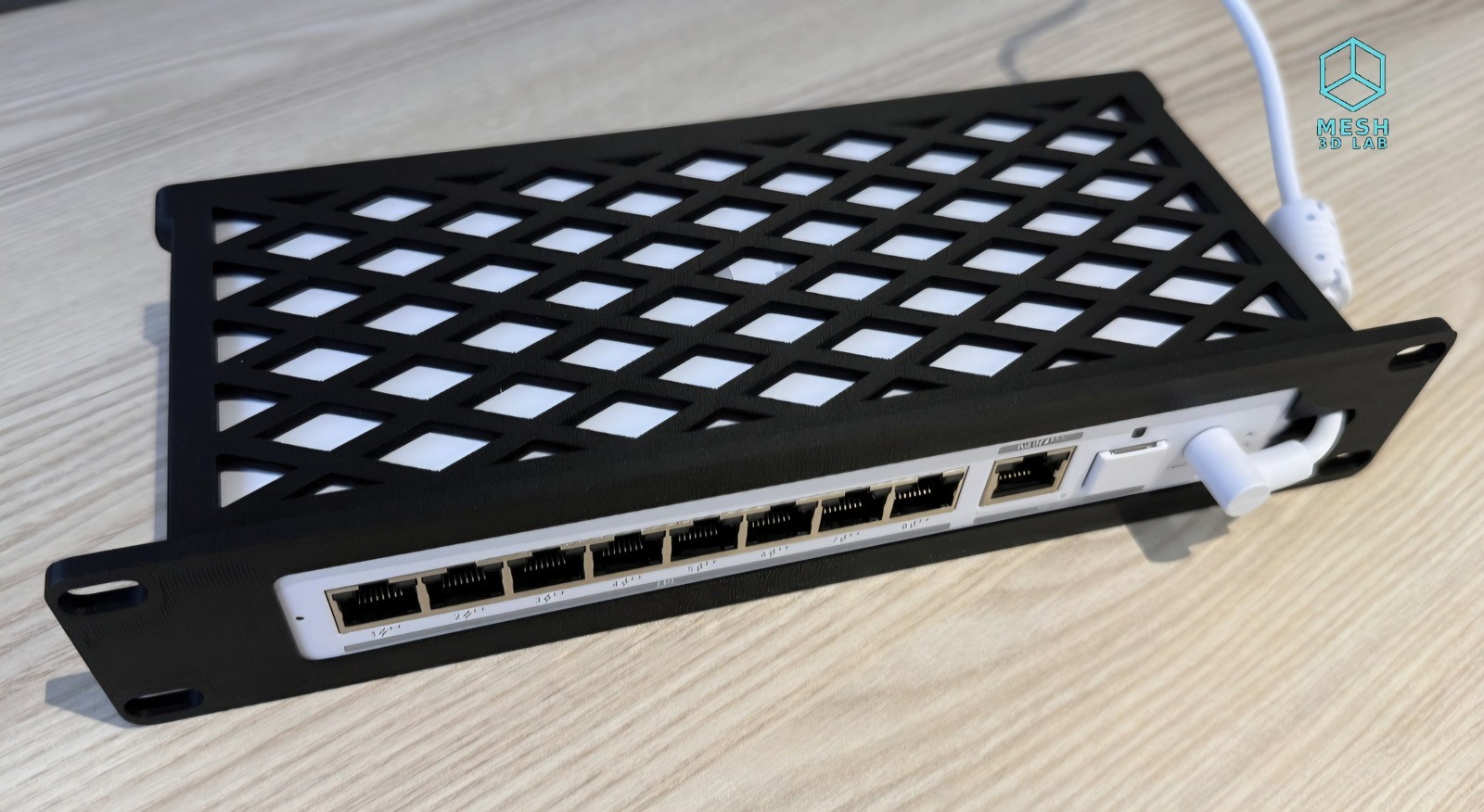 Ubiquiti UniFi Flex 2.5G 8 PoE 10 Inch Rack Mount Bracket Network Switch Holder