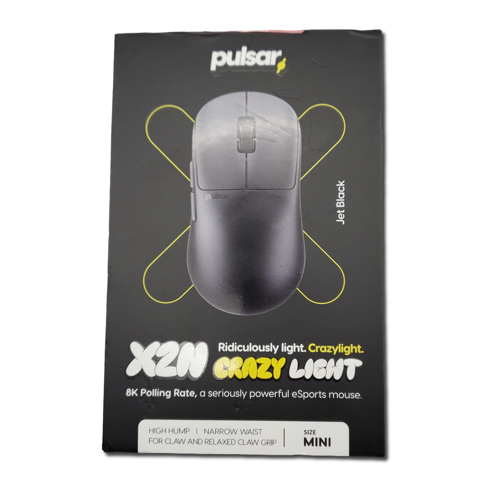 Pulsar X2N Mini Crazy Light Wireless Mouse - Black 