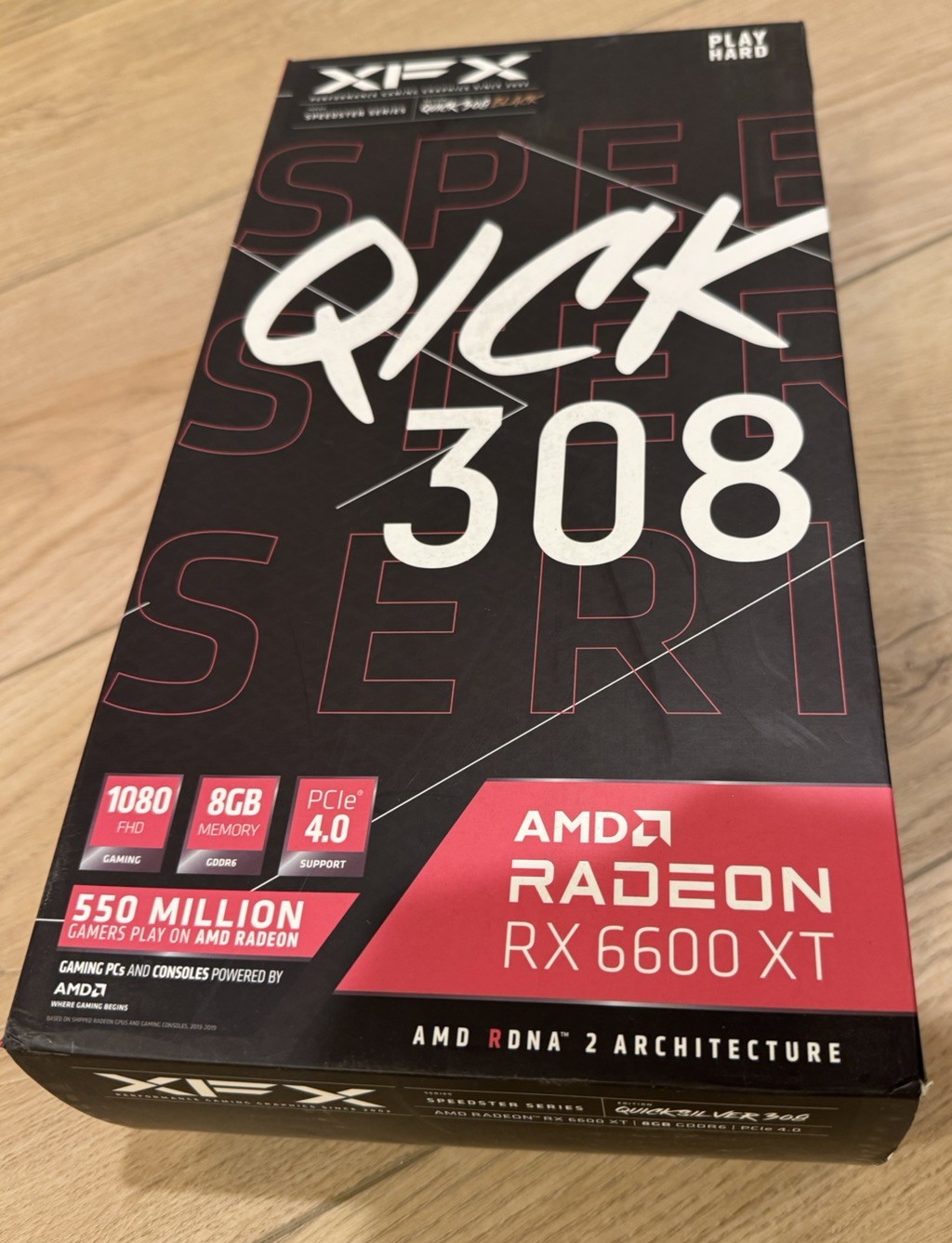 XFX Speedster Quick308 Radeon RX 6600 XT 8GB GPU GDDR6