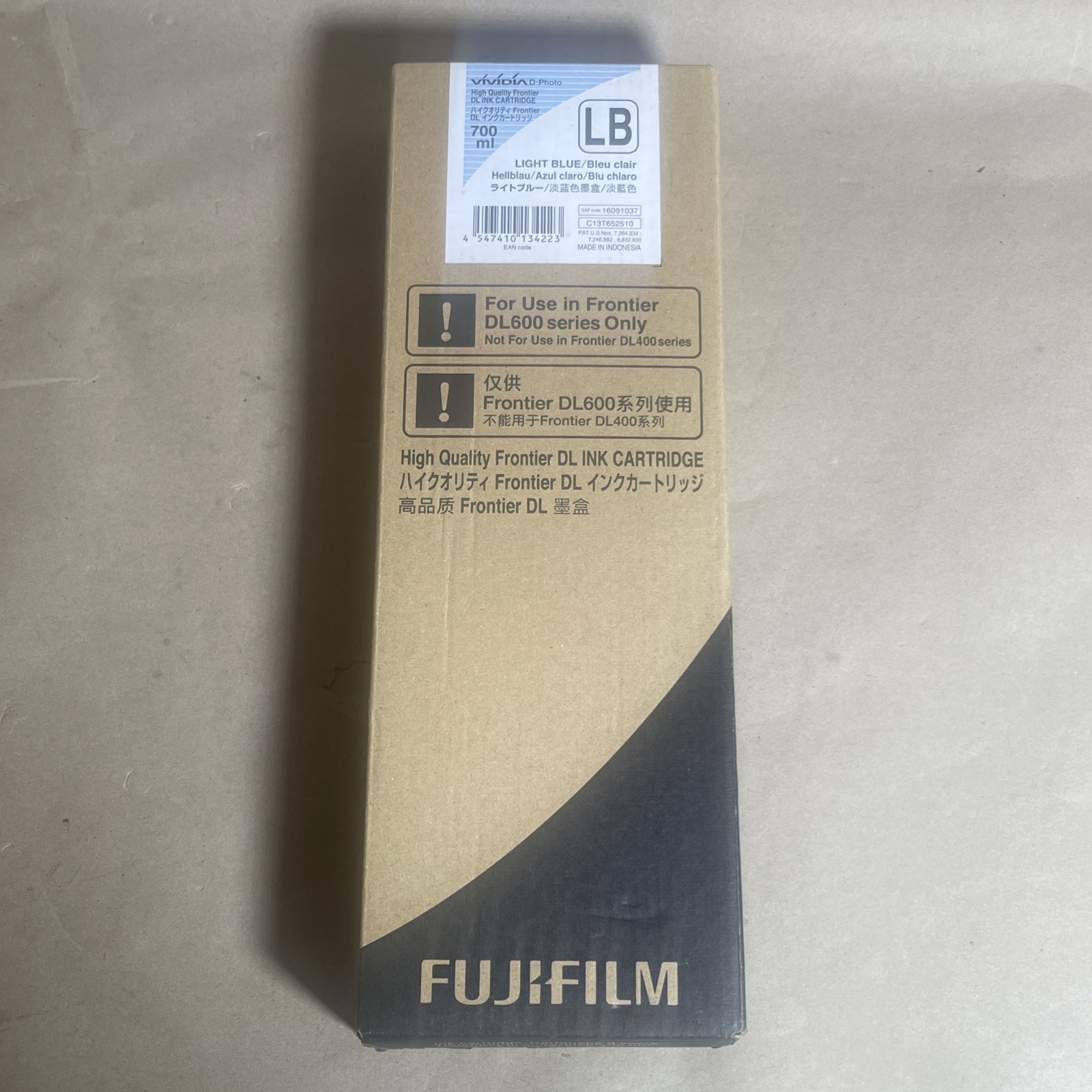 NOB FujiFilm 16091037 Light Blue Ink 700ml C13T652510 DL600 DL650 2024
