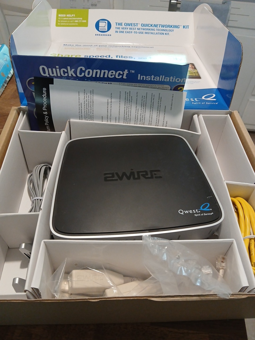 Qwest 2Wire Wireless Modem Router Gateway DSL 2701HG-D(new)
