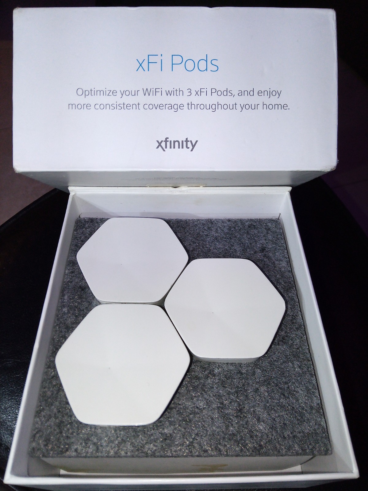 Xfinity  xFi Pods. x3.  MODEL:  XE1-S