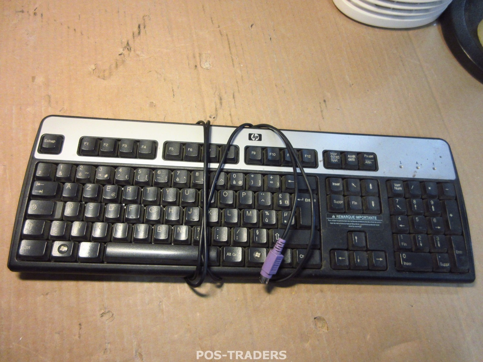 HP SK-2880 AZERTY PS/2 PS2 Wired Desktop Computer Keyboard Piano Toetsenbord