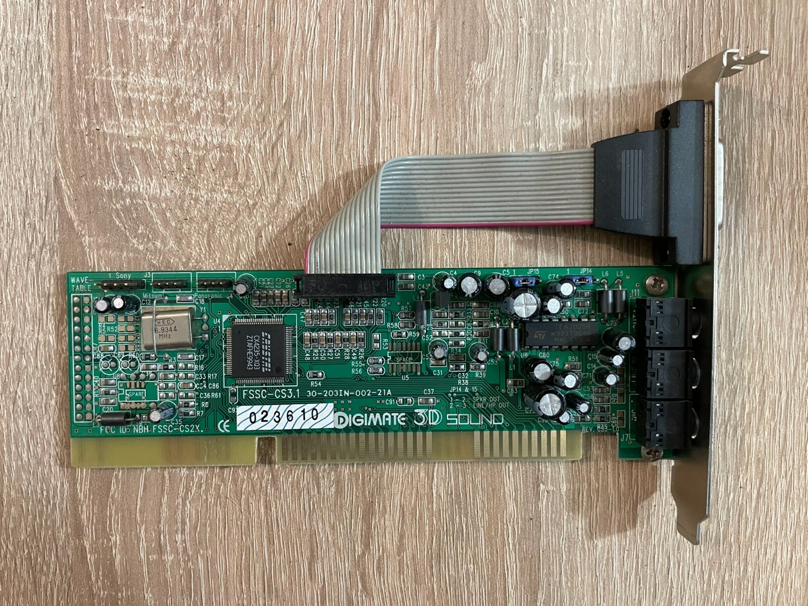 Digimate 3D ISA Audio retro sound card