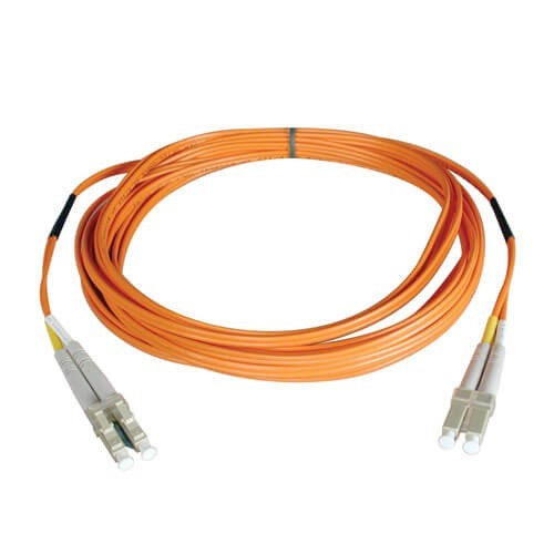 Tripp Lite series Duplex Multimode 50/125 Fiber Patch Cable (LC/LC), 5M (16 ft)