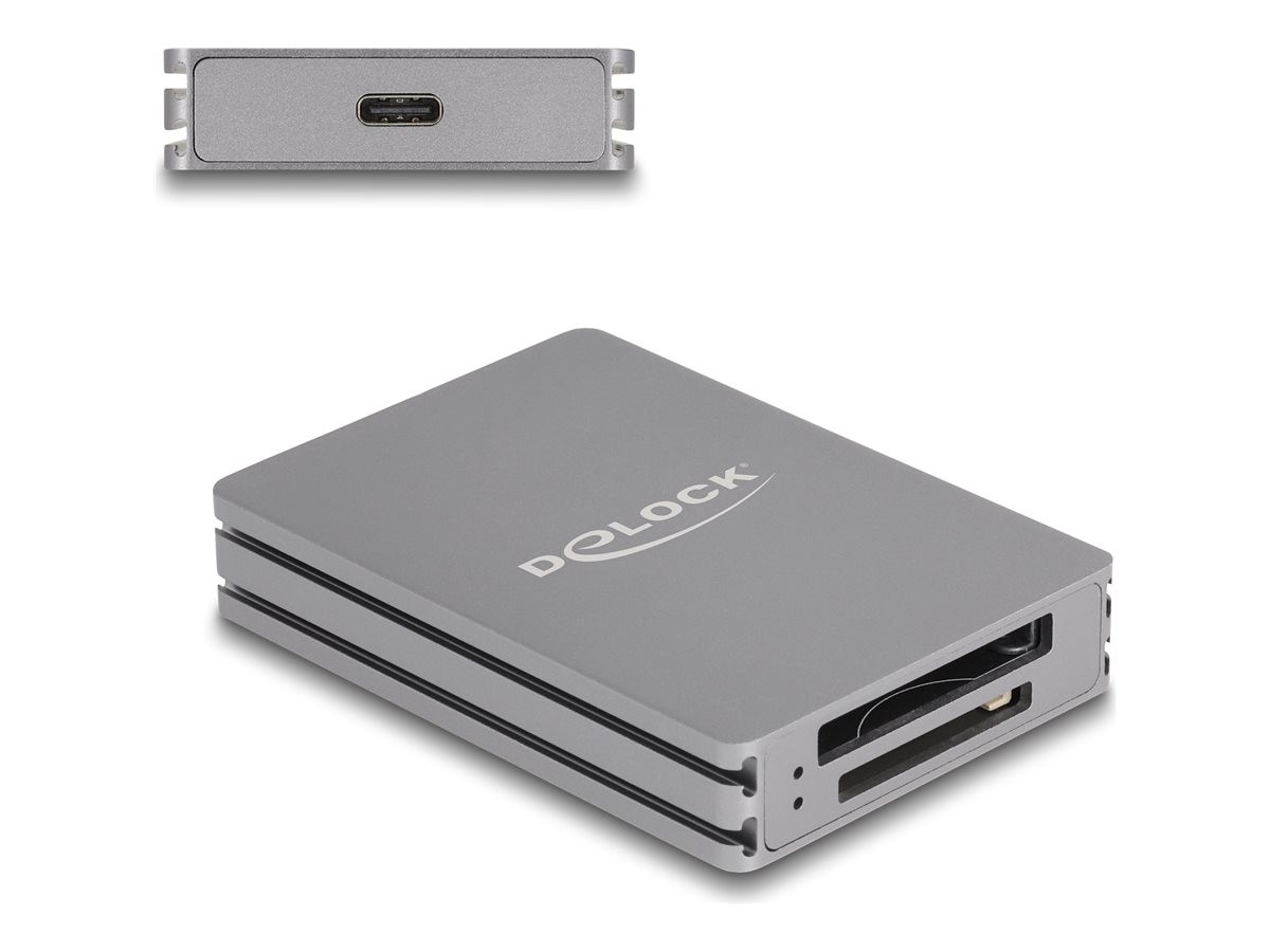 Delock USB Type-C Card via SD e CFexpress Type B Memory Cards 91011