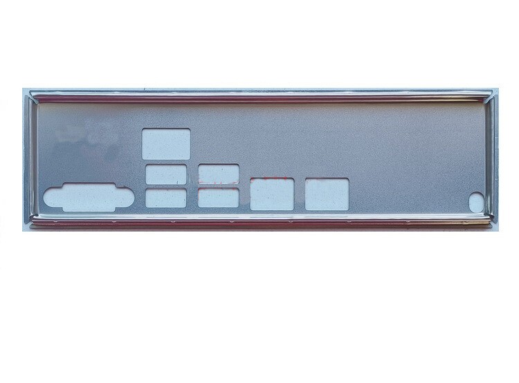 OEM I/O Shield For Super Micro X11SCM-F & X11SCM-LN8F Motherboard Backplates IO