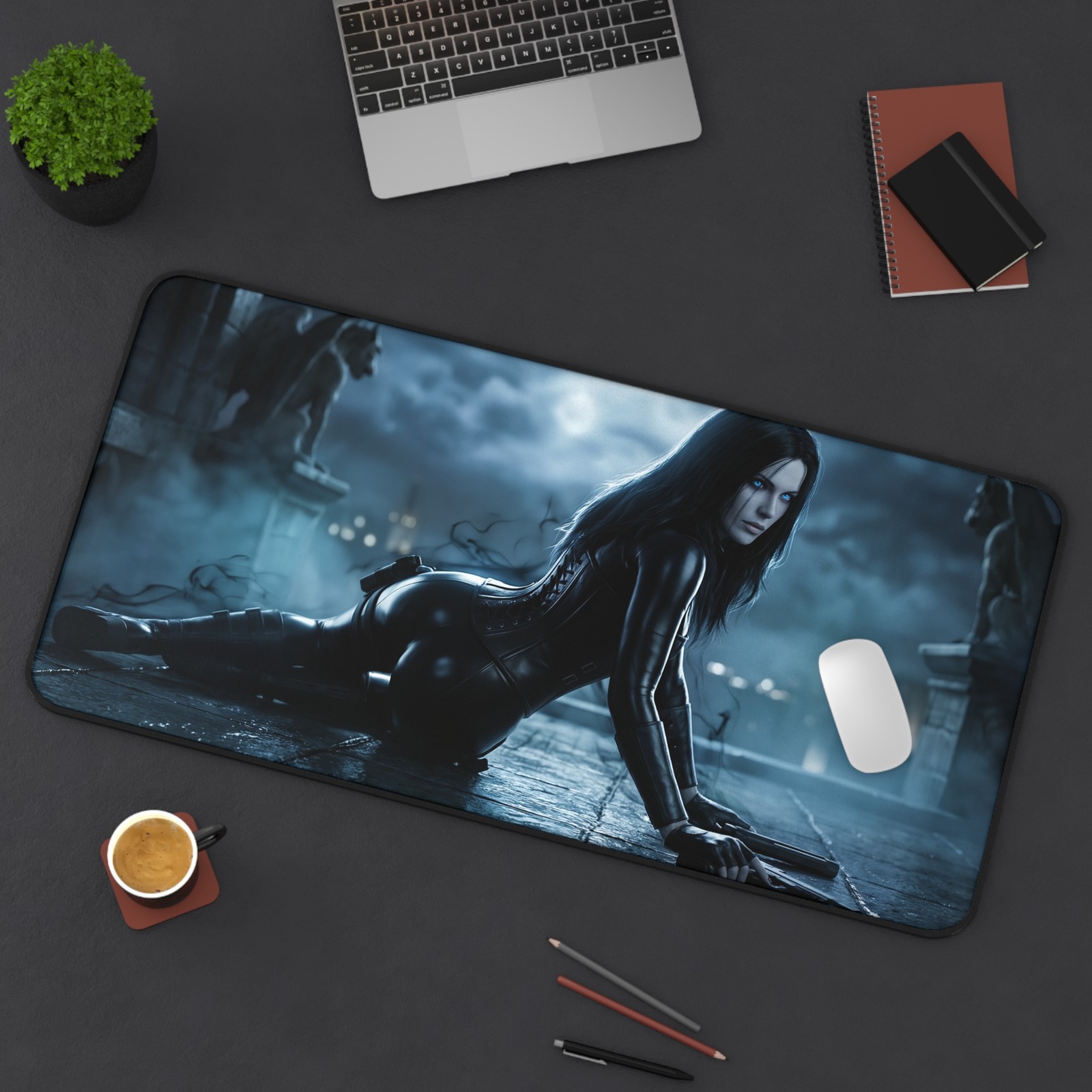 Selene Mouse Pad, Underworld Movie Desk Mat, Desk Decor