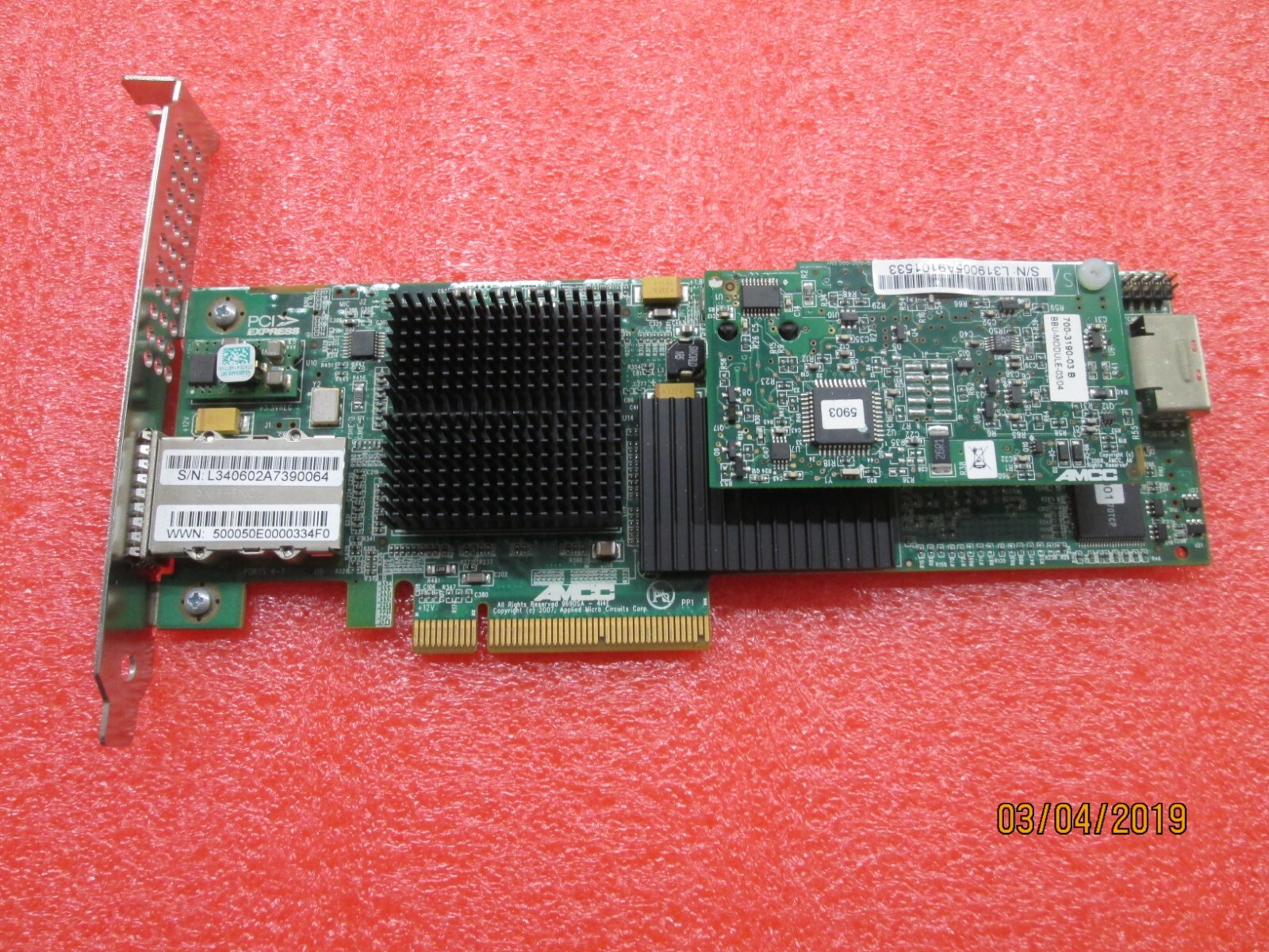 *NEW* 3WARE 9690SA-4I4E + BBU SAS SATA (KIT)