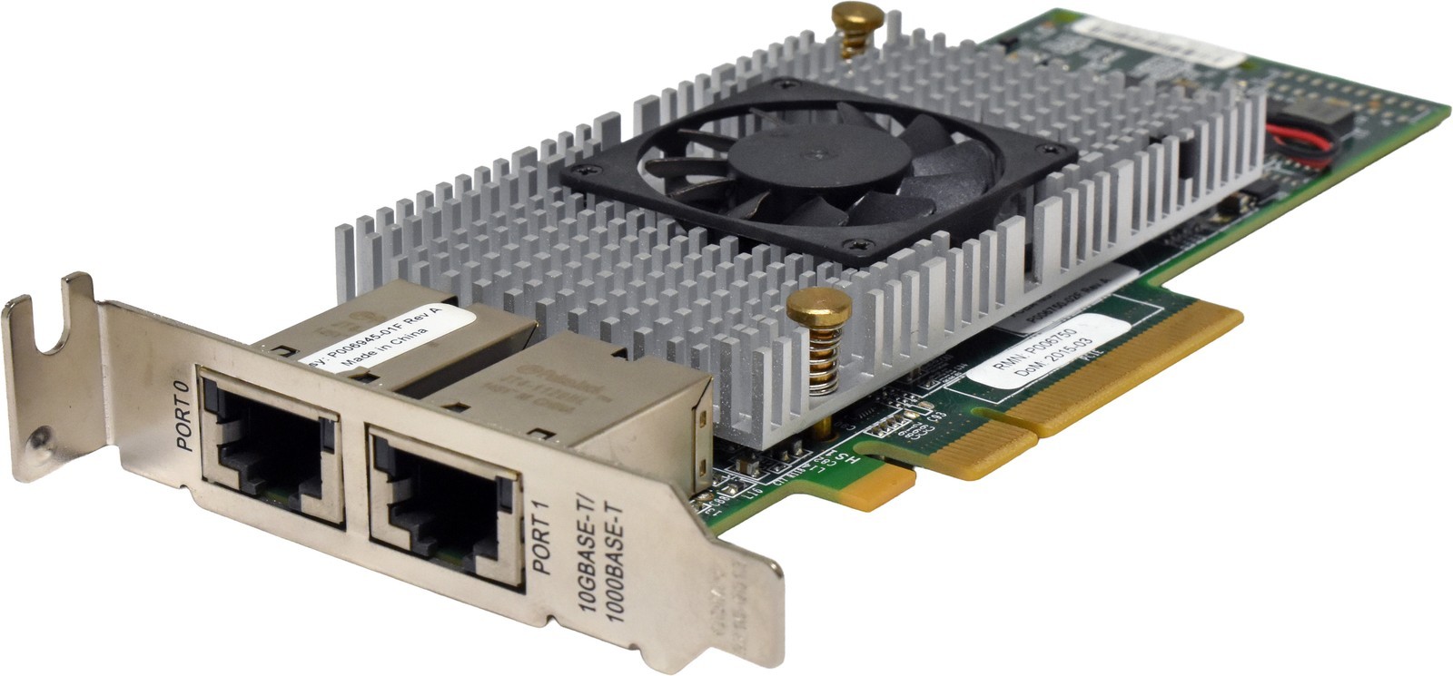 Emulex OCE11102 P006750-02F Dual-Port SFP+ 10GE Network Adapter PCIe2.0 x8 LP