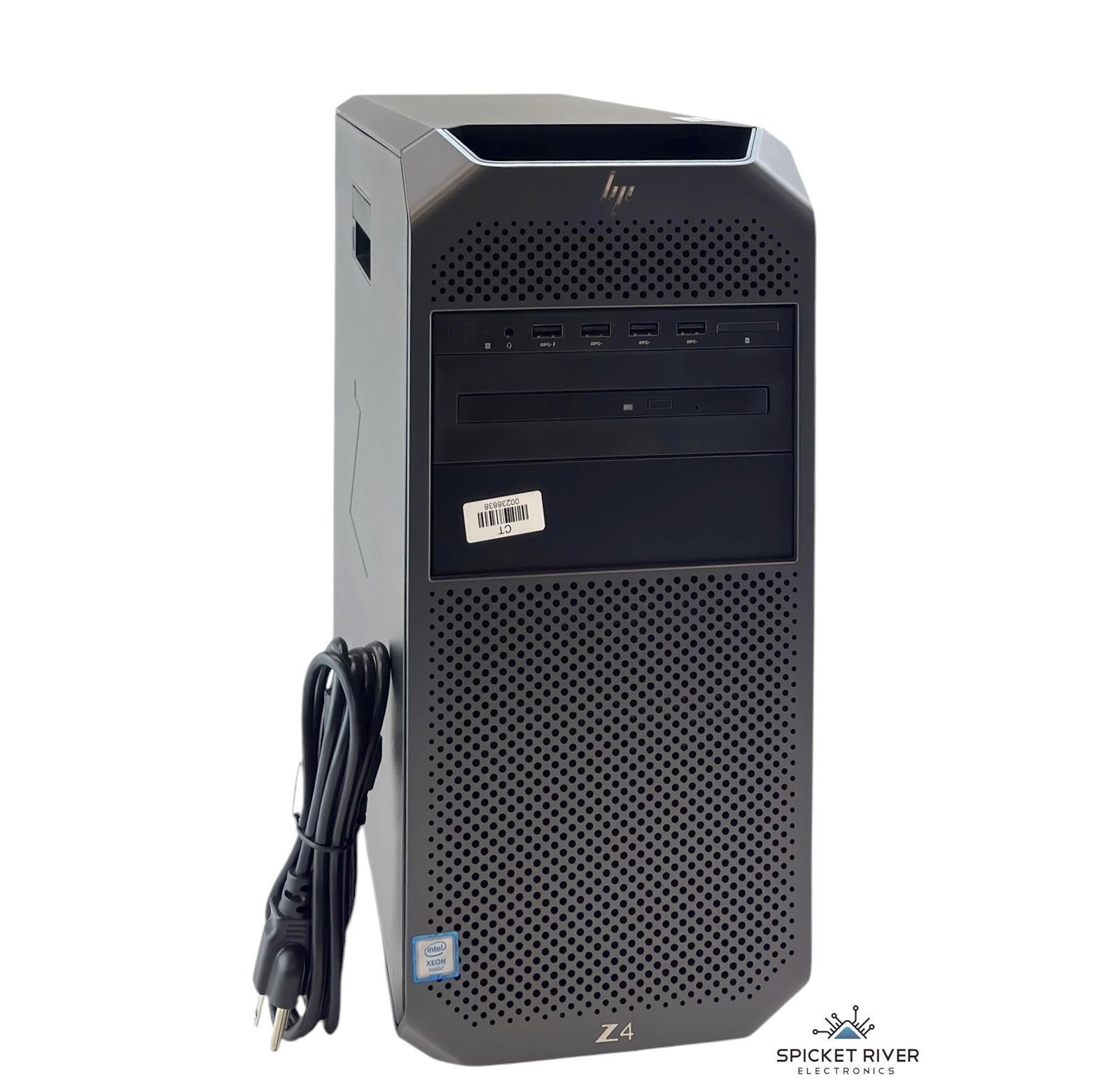 HP Z4 G4 Workstation Quad Core W-2123 3.6GHz 512GB SSD 32GB RAM P2000 - No OS