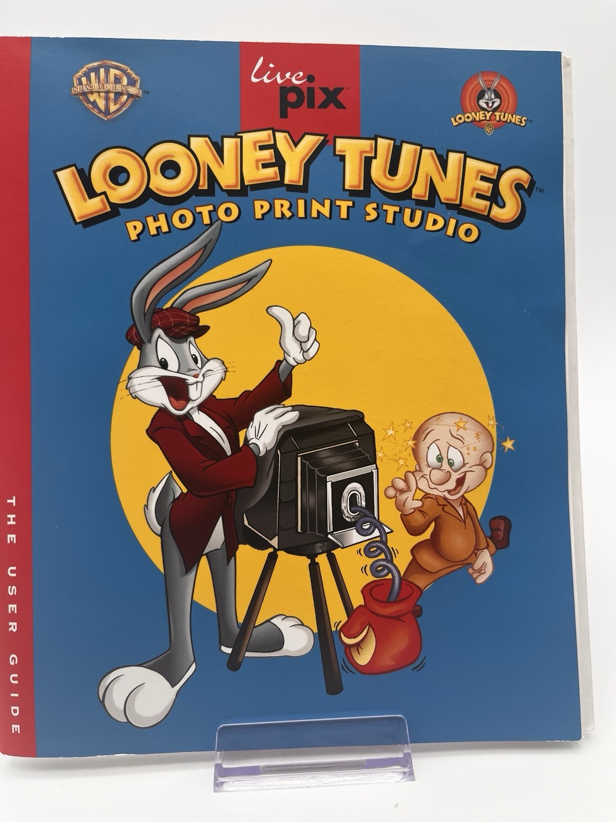 Looney Tunes Photo Print Studio PC Computer S Warner LivePix- MANUAL ONLY