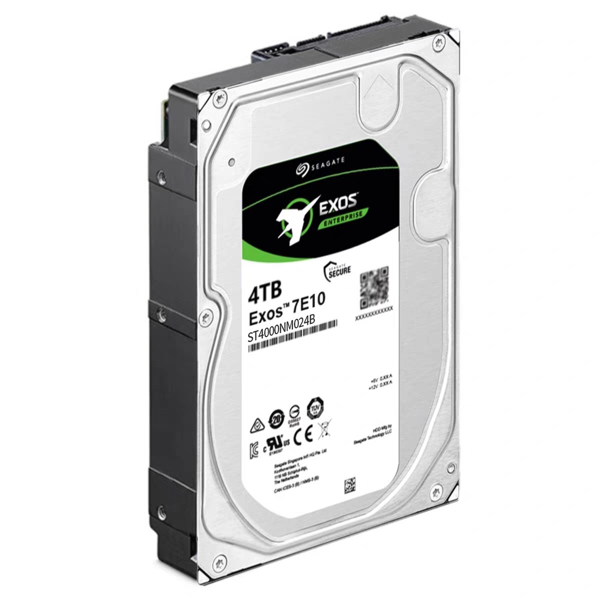 FIT FOR Seagate Exos 7E10 ST4000NM024B 4TB 6Gb/s 256MB SATA 3.5" Enterprise HDD