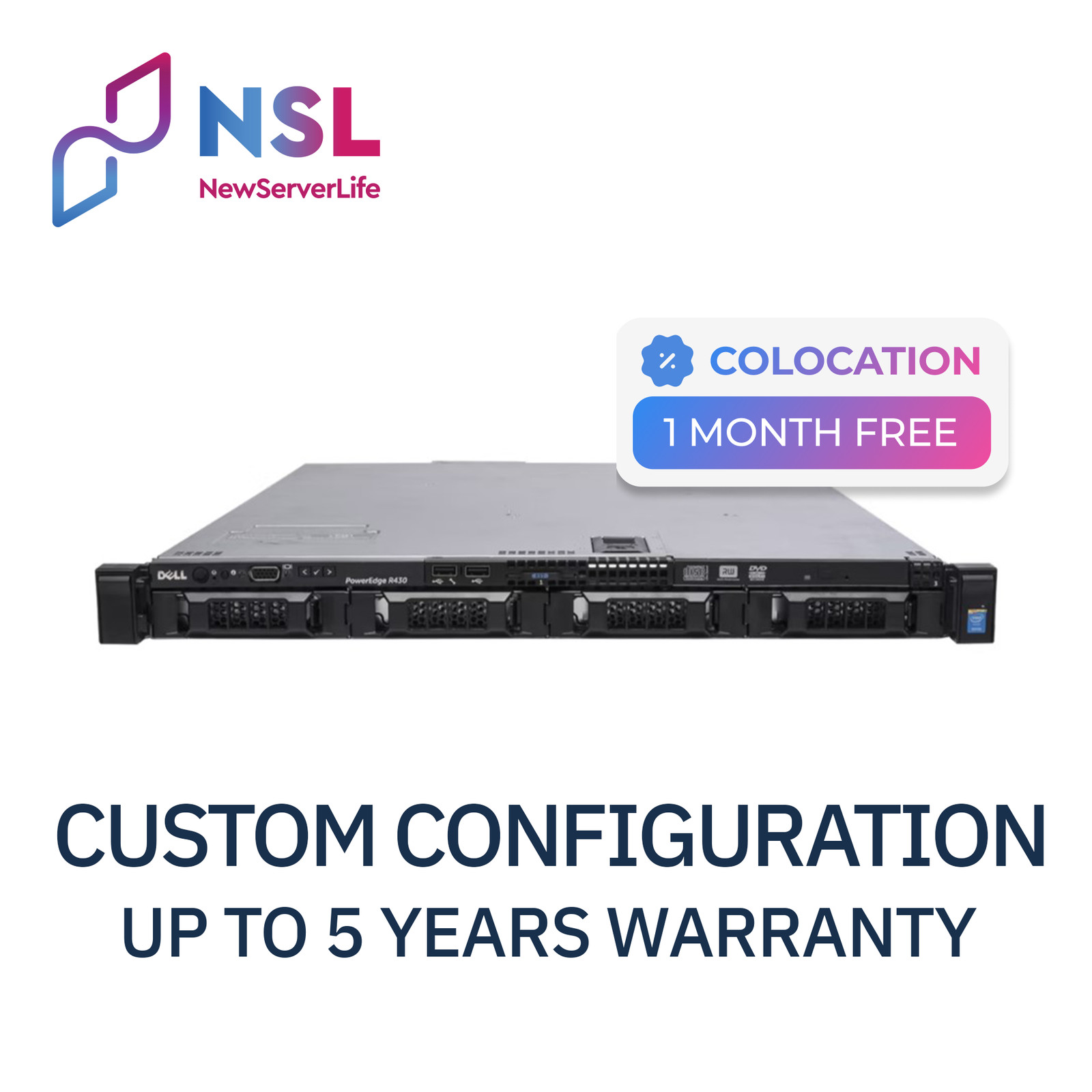 DELL PowerEdge R430 4LFF (SATA Drives Only, NO RAID) Server 2x E5-2698v4 2.2GHz