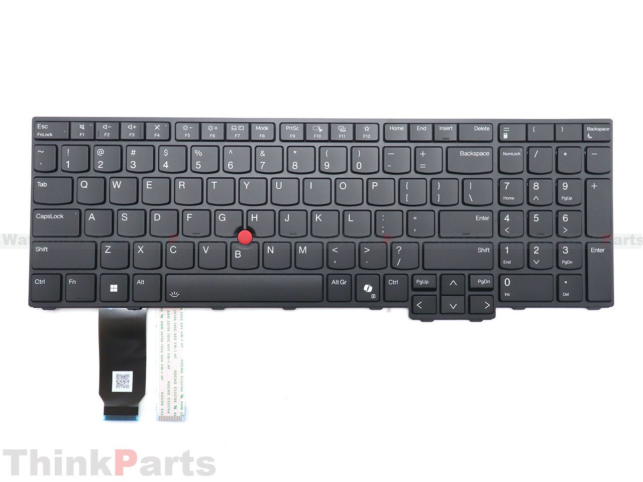 New/Orig Lenovo ThinkPad P16 T16g Gen 3 Keyboard US-ENG Backlit Black 5M11T58813