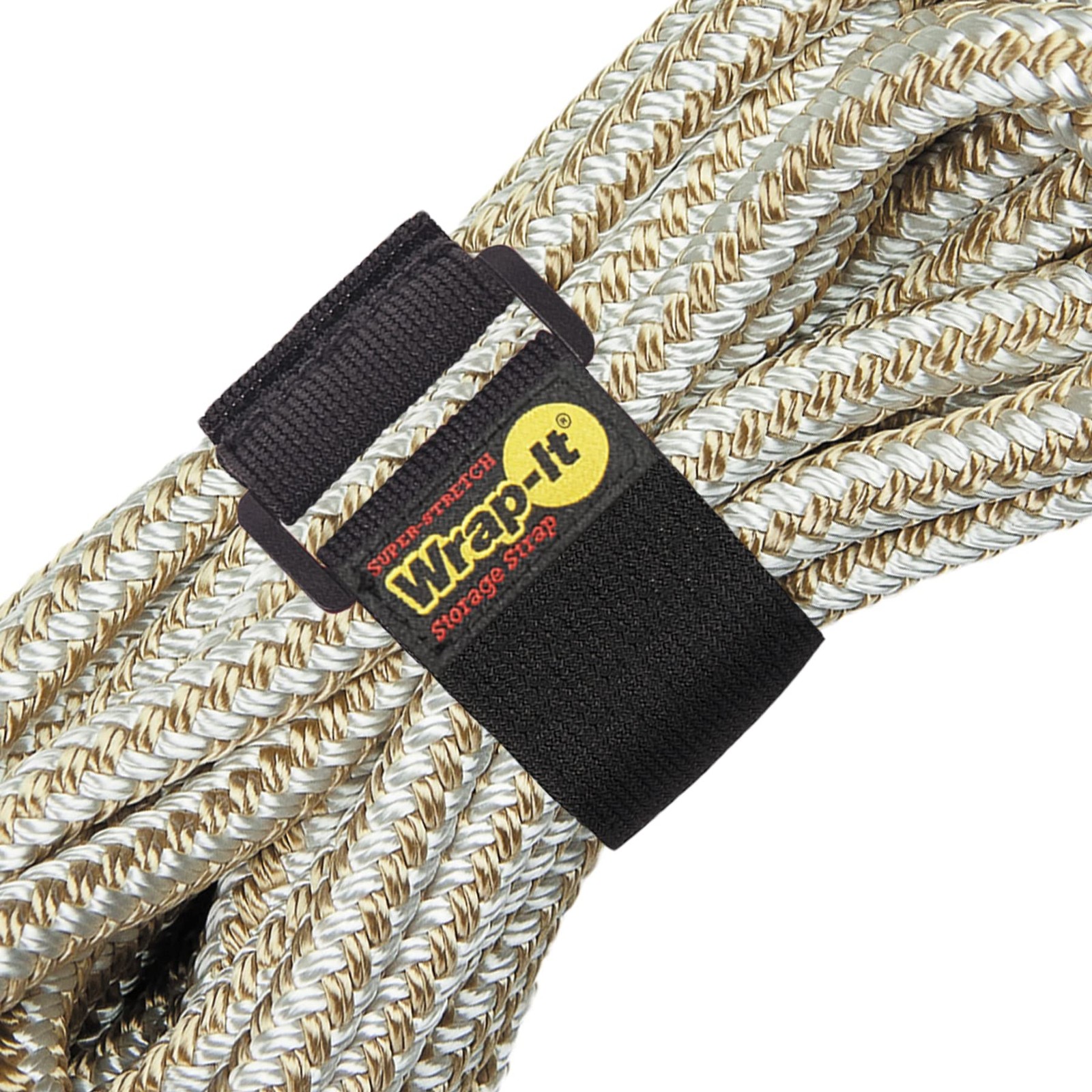 Super-Stretch Straps (Assorted 8 Pack) - Elastic Hook and Loop Cinch Straps -...