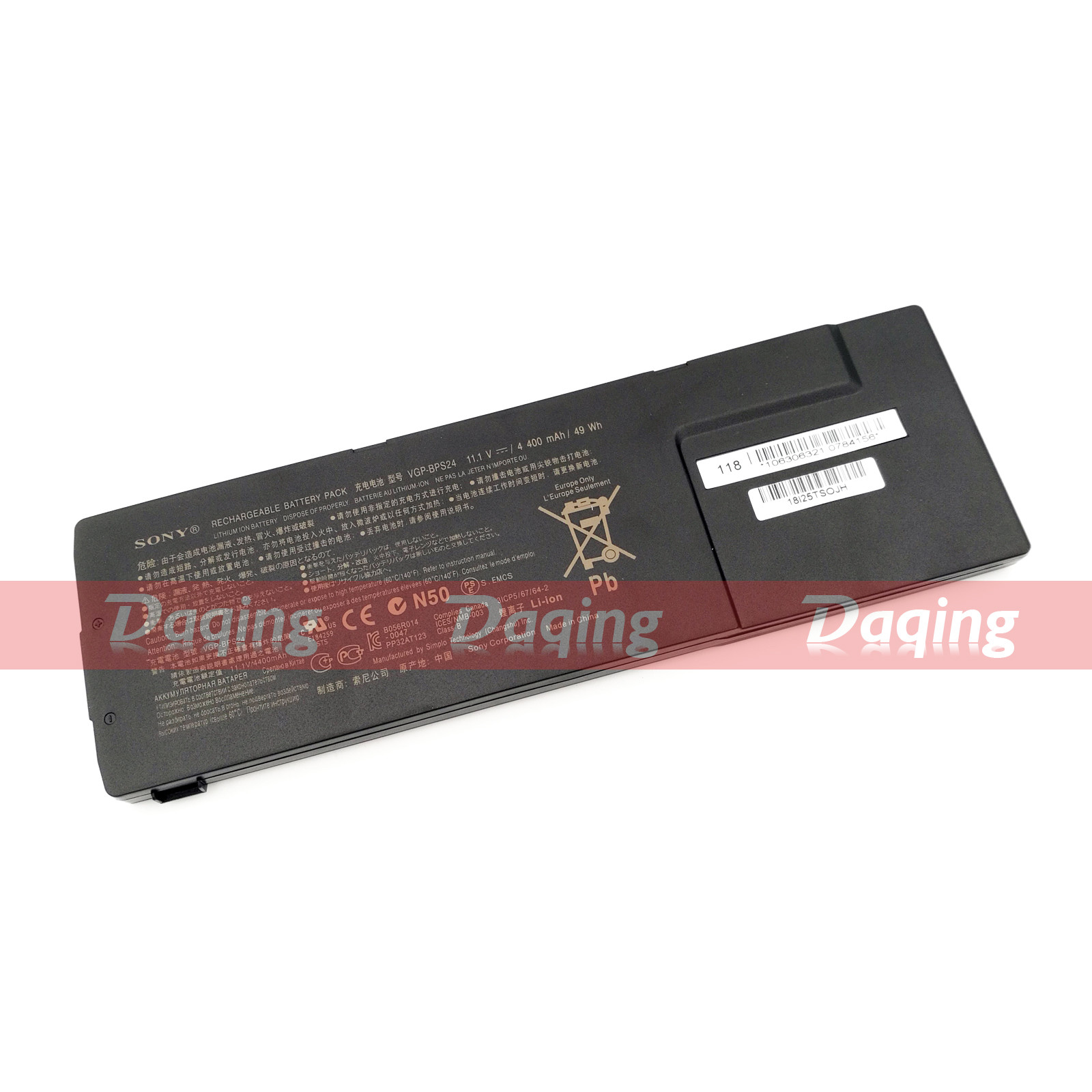 New Original VGP-BPS24 OEM Battery for Sony VAIO VPC-SA VPC-SC VPC-SB11FXP 49Wh