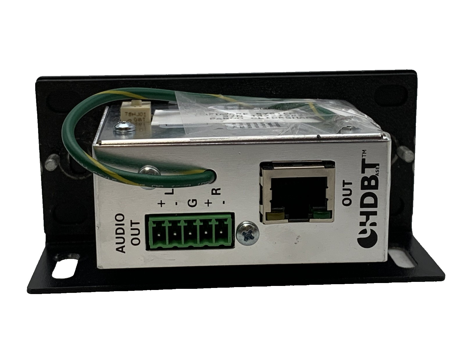 Crestron HD-TX4-C-B HDBaseT HDMI Transmitter Wall Plate 4K
