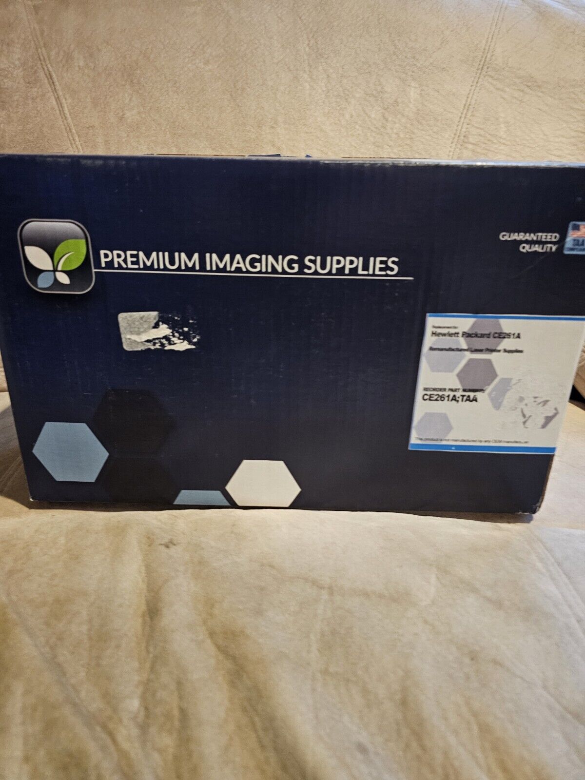 Premium Imaging Supplies Replacement HP CE261A Cyan TAA Compliant